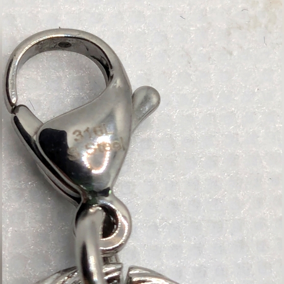 New 20" Stainless Steel Round Link Necklace - Picture 4 of 8